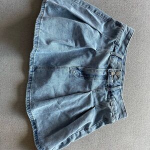 Amazon Essentials Denim Mini Skirt - Blue